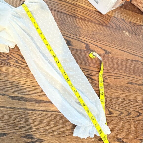 Shein Wrap Crop Long Sleeve - Picture 4 of 6